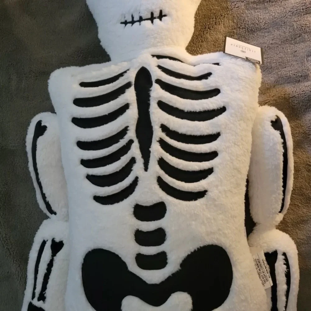 Storehouse Skeleton Body Pillow Halloween 30” X 60” New TikTok